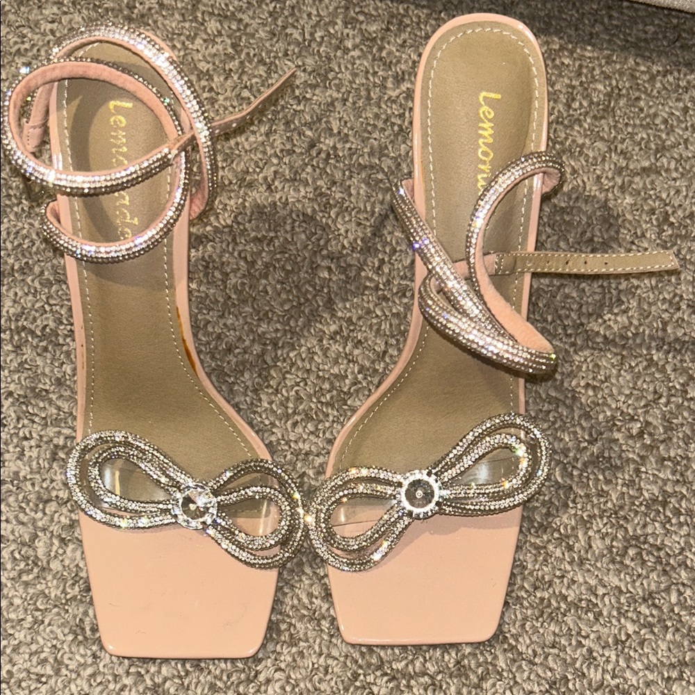Rhinestone Heels
